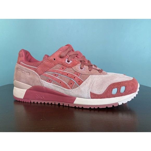 Asics x Concepts Gel Lyte 3 "Otoro" Coral Pink Men's Size 8 1203A121-700 - Picture 2 of 12